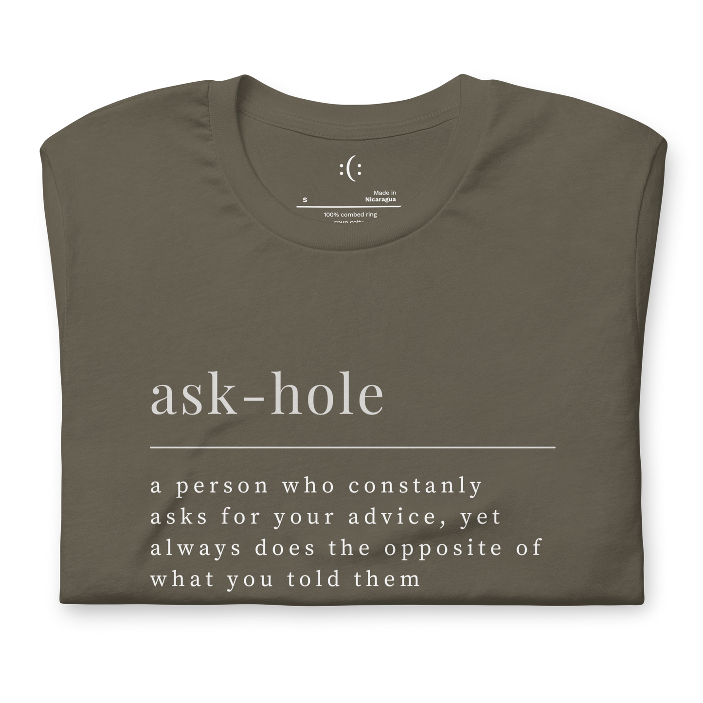 T-Shirt - ASK HOLE