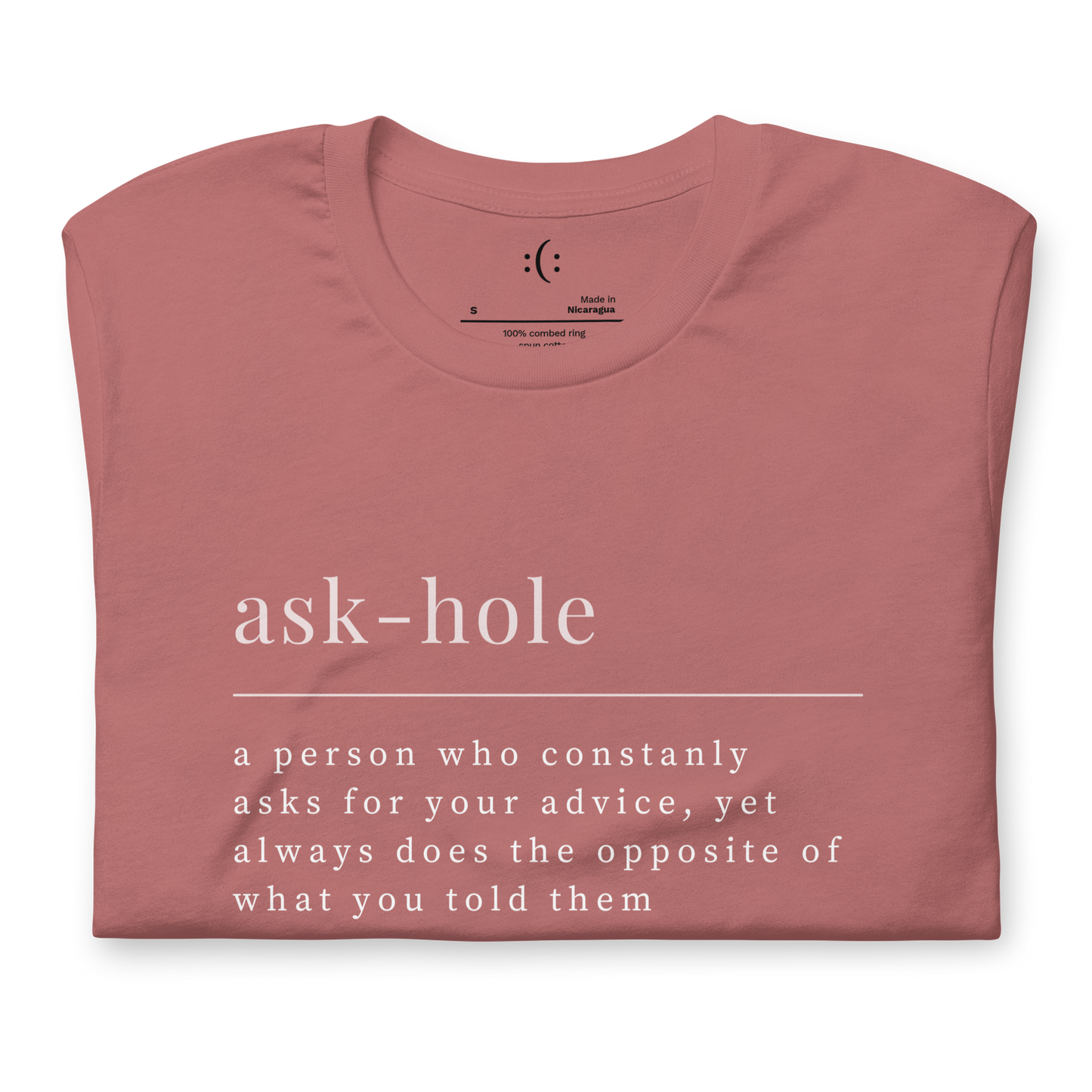 T-Shirt - ASK HOLE