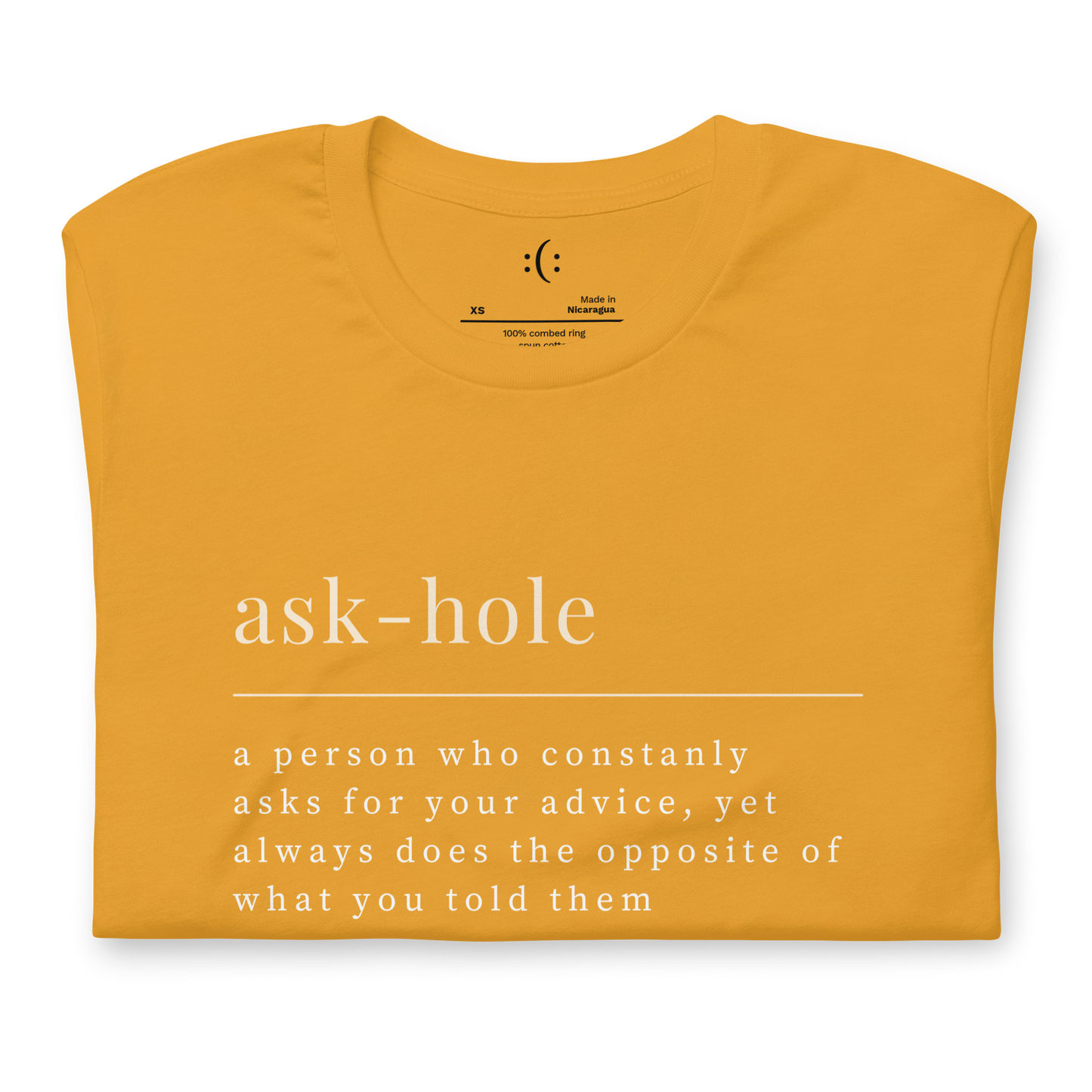 T-Shirt - ASK HOLE